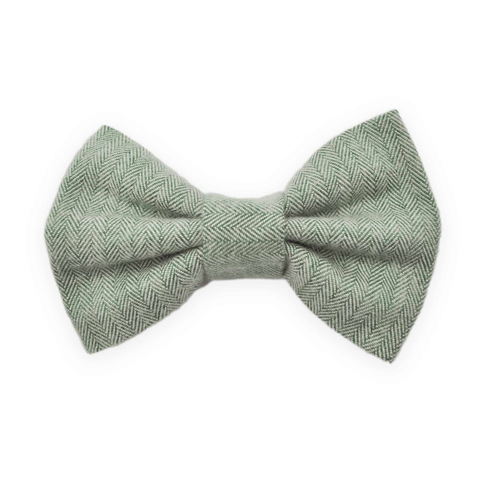Basil Herringbone Dog Bow Tie | Dog Bow Tie | Shop Sunny Tails