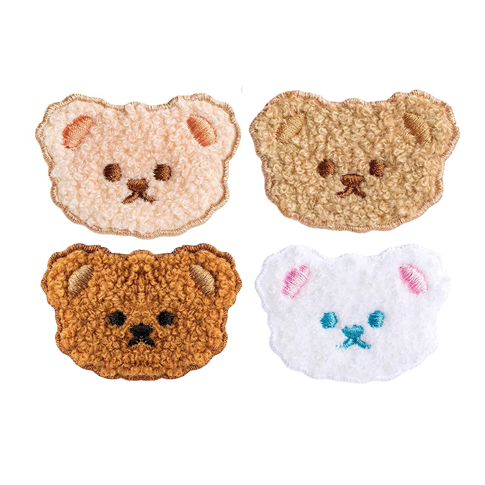 Picnic Teddy Ivory Linen Dog Bandana (Customizable)