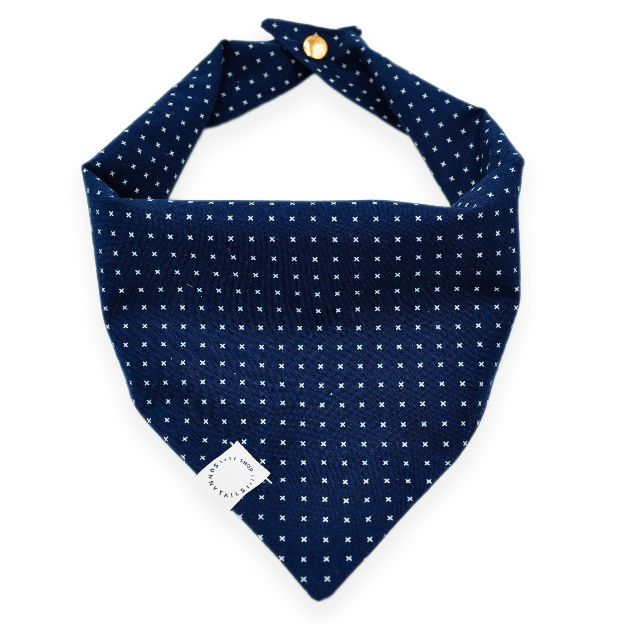 Classic Navy Dog Bandana - SUNNY TAILS