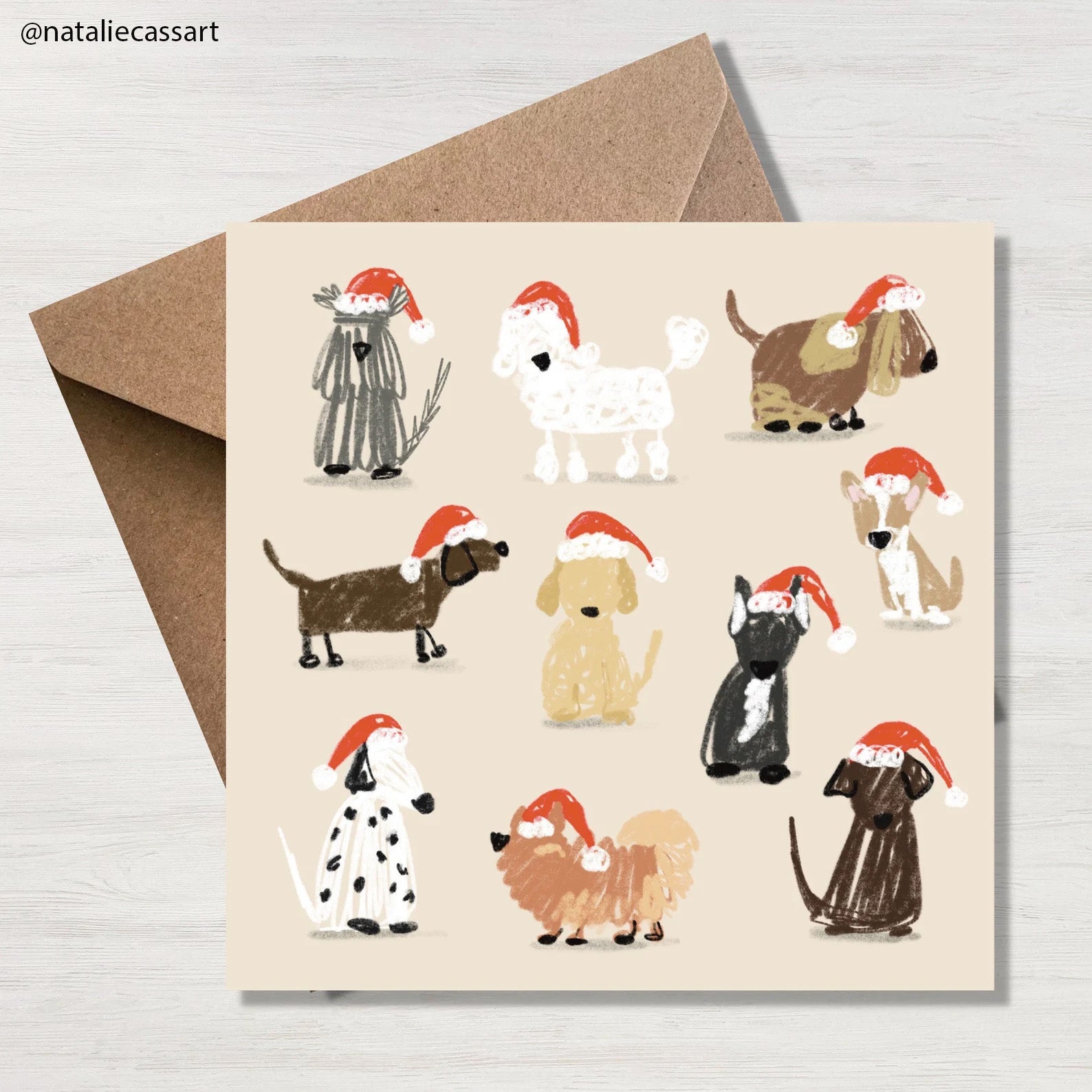 Christmas Card Add On - SUNNY TAILS