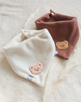 Teddy Fleece Brown Dog Bandana - SUNNY TAILS