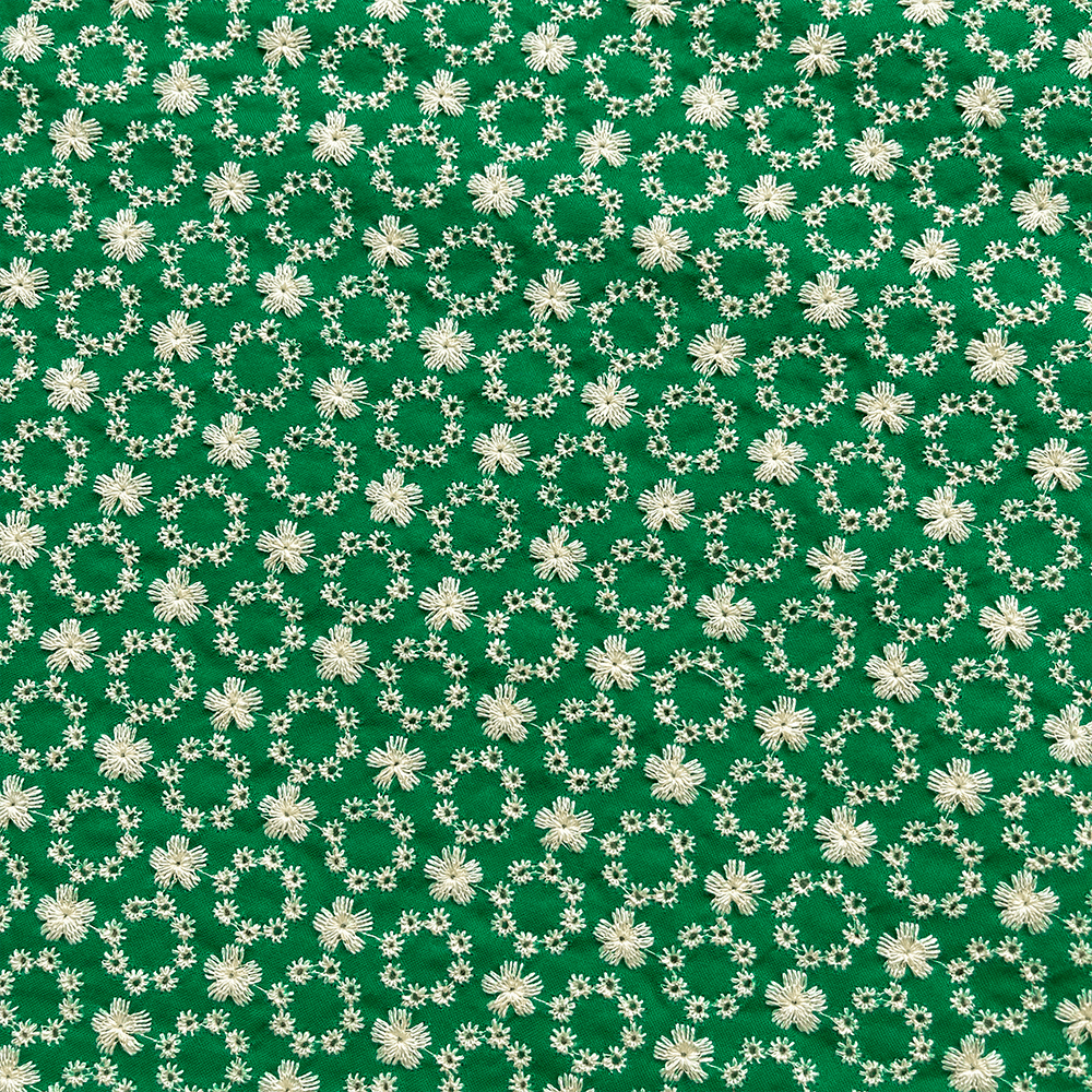 Green Eyelet Dog Bandana - SUNNY TAILS