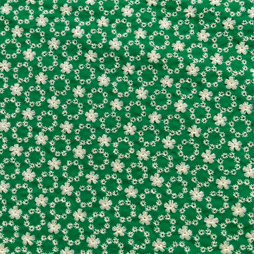 Green Eyelet Dog Bandana