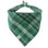 Forest Plaid Flannel Dog Bandana - SUNNY TAILS