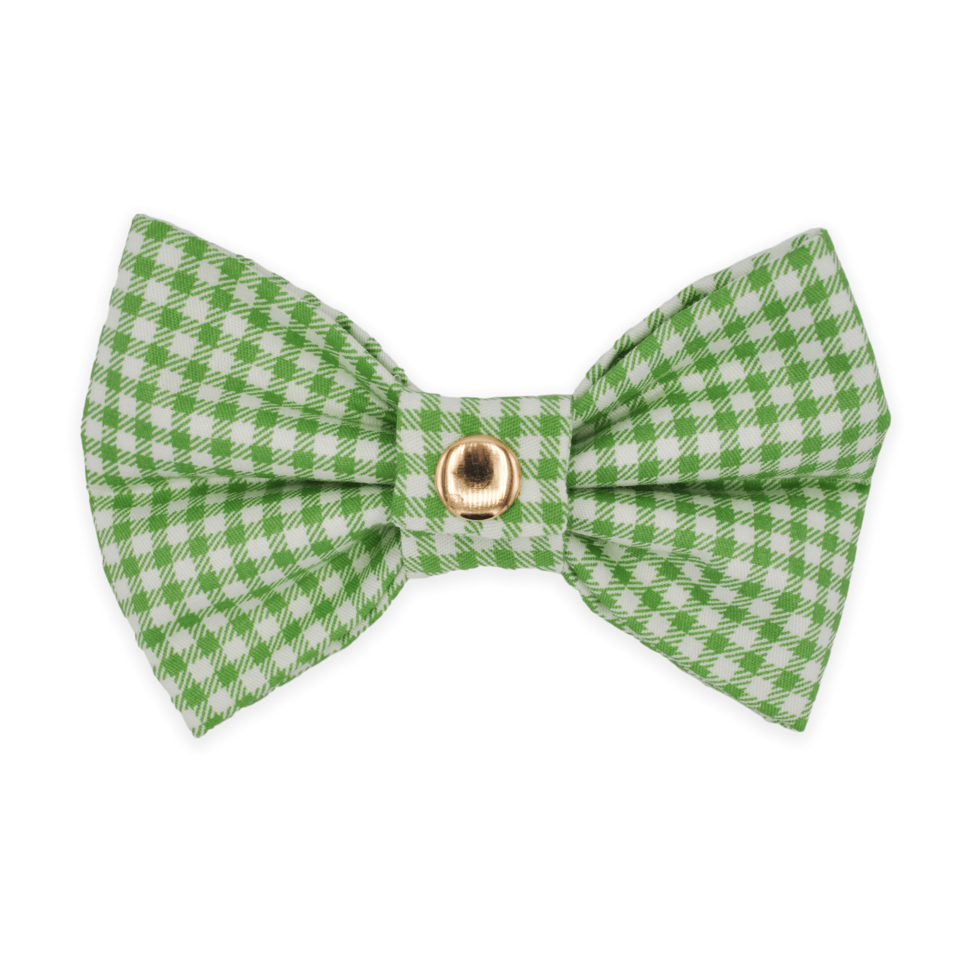 Carolina Green Gingham Dog Bow Tie - SUNNY TAILS