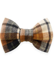 Harvest Plaid Flannel Bow Tie | Fall Dog Bow Tie | Shop Sunny Tails