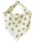Lucky Clover Corduroy Dog Bandana - SUNNY TAILS