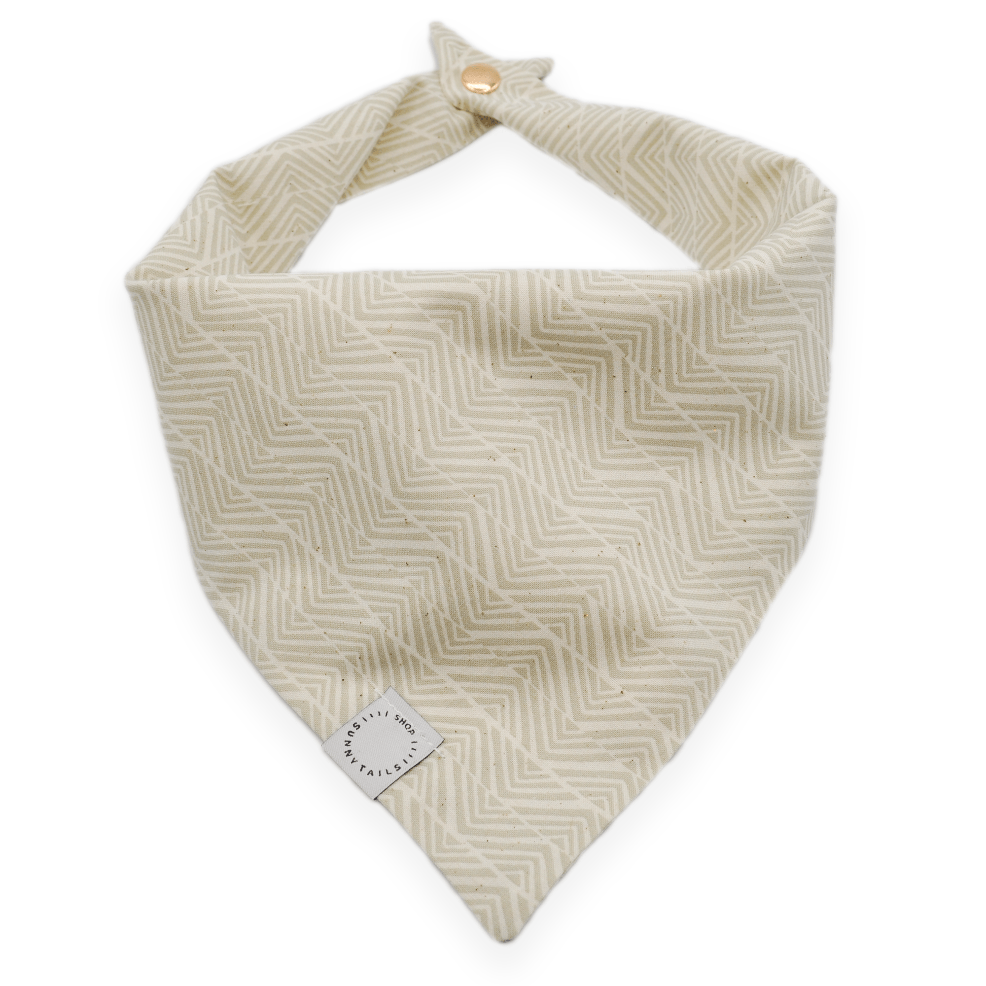 Khaki Adventures Dog Bandana - SUNNY TAILS