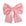 Pink Herringbone Flannel Dog Sailor Bow - SUNNY TAILS