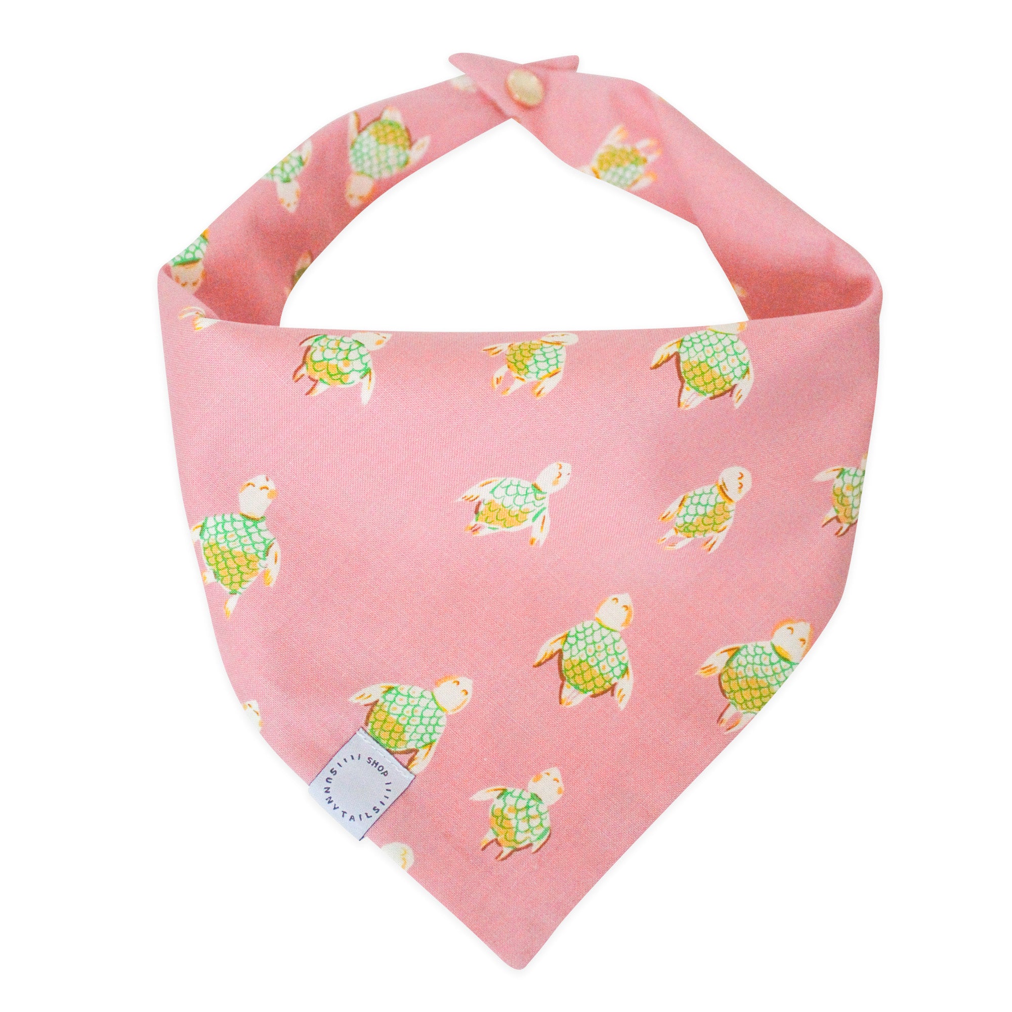 Just Keep Swimming Turtles Dog Bandana - SUNNY TAILS