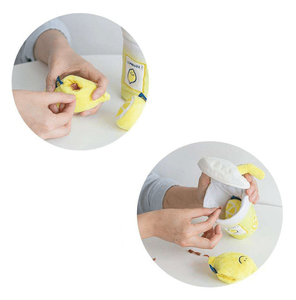 Lemonade & Lemons Nose Work Dog Toy - SUNNY TAILS