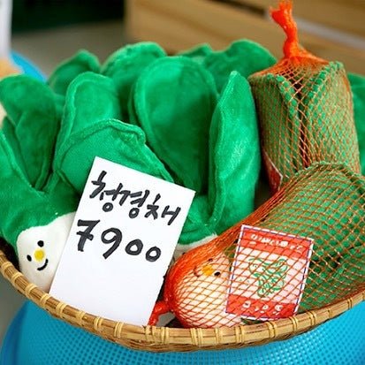 Eat Your Vegetables Crinkle &amp; Squeaker Dog Toy - SUNNY TAILS