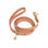 Chai Brown Waterproof Cloud Dog Leash | Lightweight PVC Leash | Odor Proof, Stink Proof, and Durable | Available in 3 Lengths 