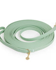 Pistachio Green Waterproof Cloud 30 Ft Dog Leash | Lightweight PVC Long Leash | Odor Proof, Stink Proof, and Durable Dog Lead | Available in 3 Lengths 