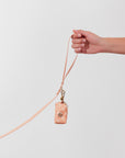 Peach Smiley Waste Bag Holder | Dog Poop Bag Holder | Dog Walk Bag | Shop Sunny Tails