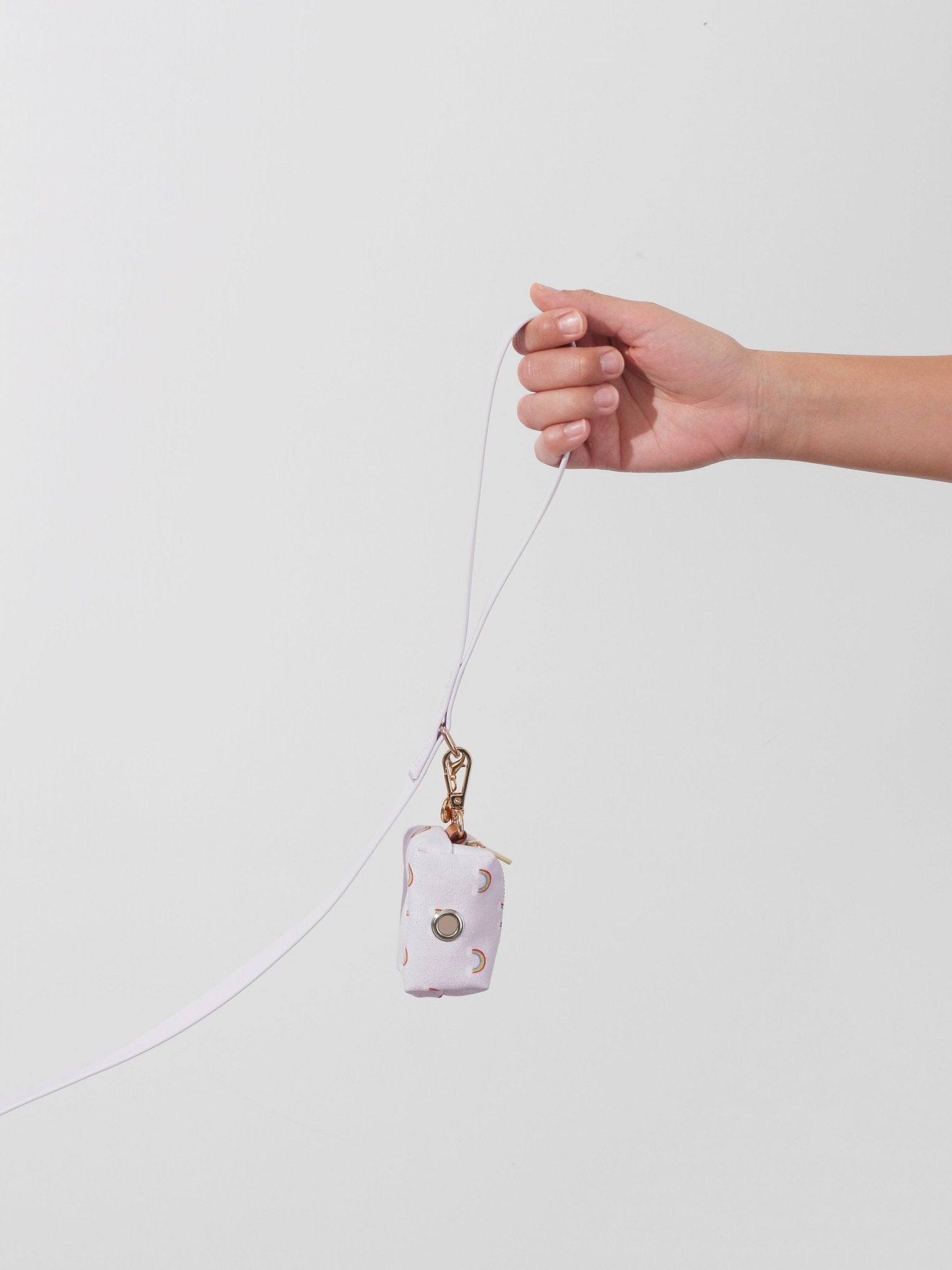 Lavender Rainbow Waste Bag Holder - SUNNY TAILS