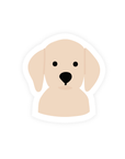 Labrador Dog Vinyl Sticker - SUNNY TAILS
