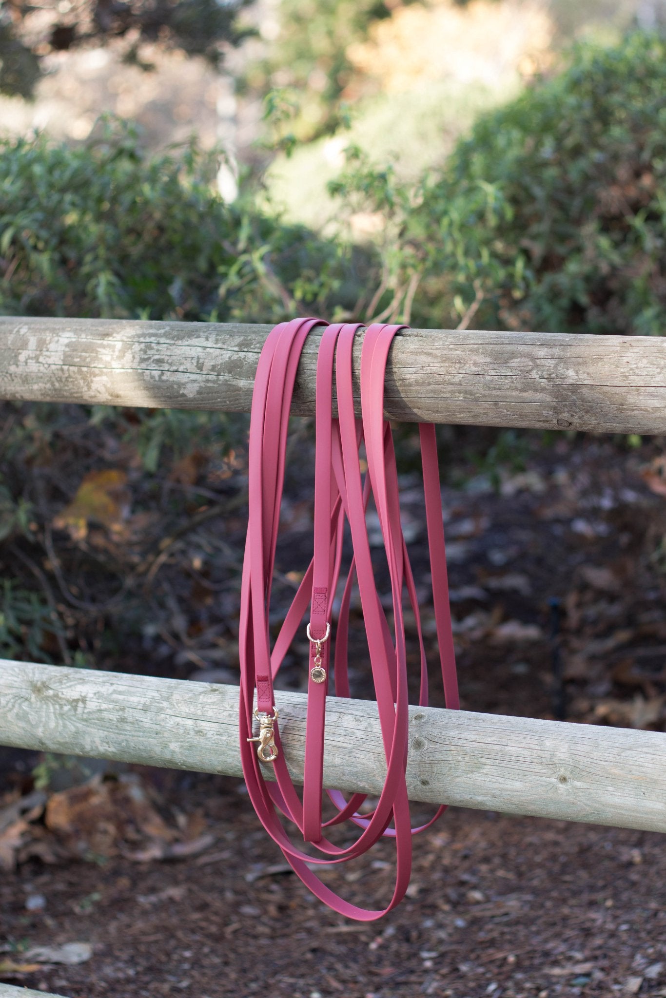 Mulberry Burgundy Waterproof Cloud 30 Ft Dog Leash - SUNNY TAILS