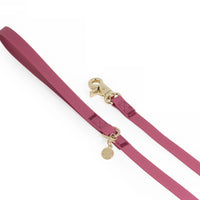 Mulberry Burgundy Waterproof Cloud Dog Leash | Lightweight PVC Leash | Odor Proof, Stink Proof, and Durable | Available in 3 Lengths 